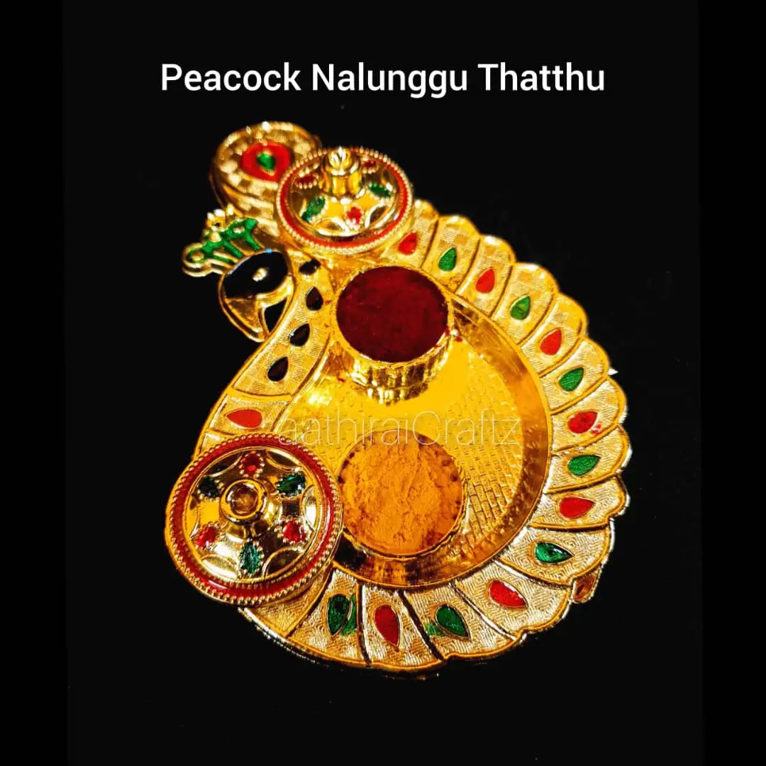 Nalungu Thattu Manjal Kumkum Tray