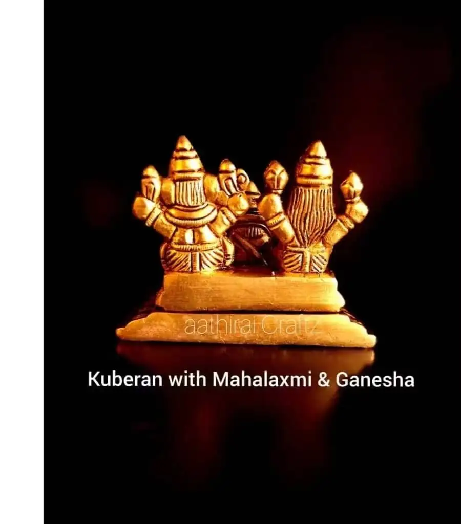 Kubera Laxmi / Kuber Lakshmi Ganesha Statue - secondary