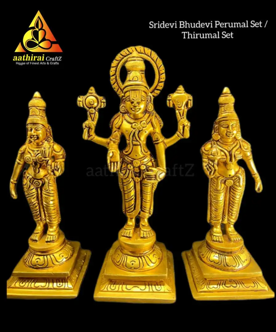 Sridevi Bhudevi Perumal Set / Thirumal Set - secondary