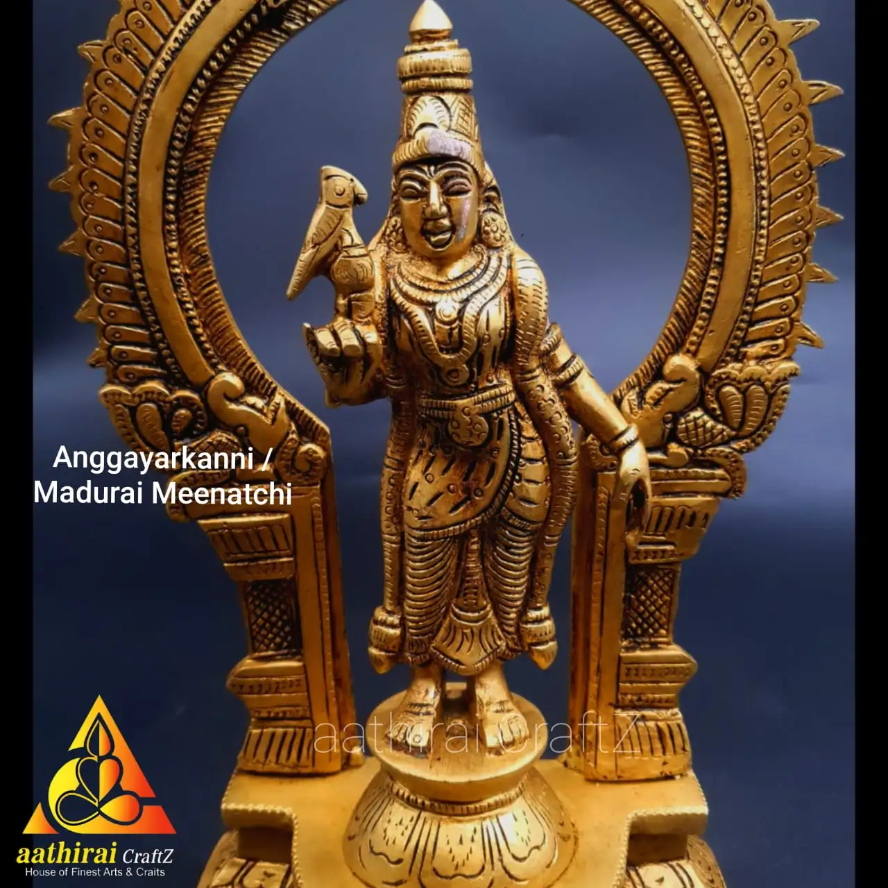 Anggayarkanni / Madurai Meenatchi in Tiruvachi - secondary