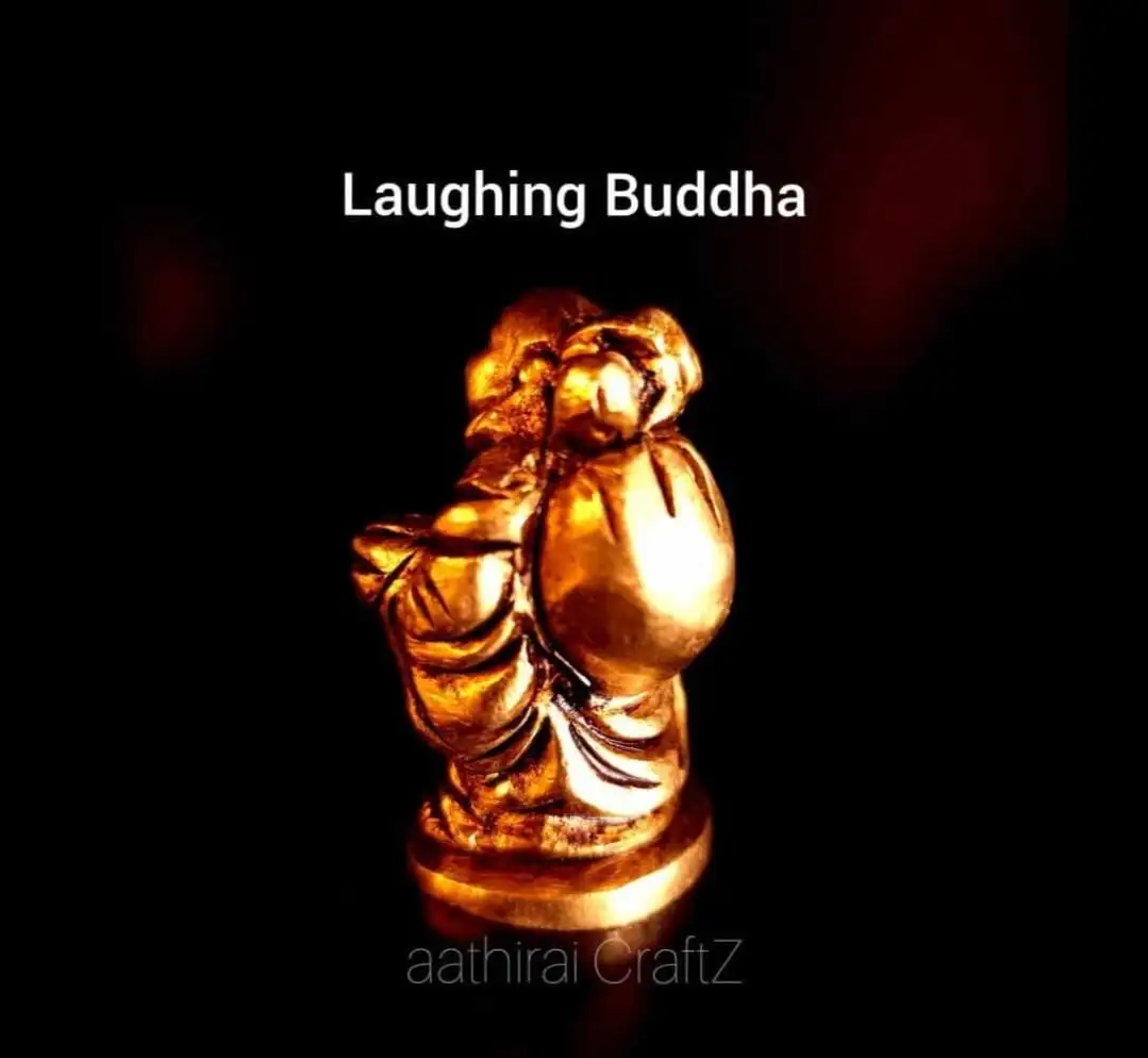 Small Laughing Buddha Statue - secondary