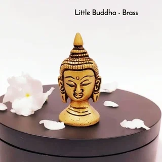 Buddha Idol - Brass