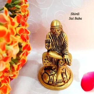 Shirdi Sai Baba  Brass Statue- M size