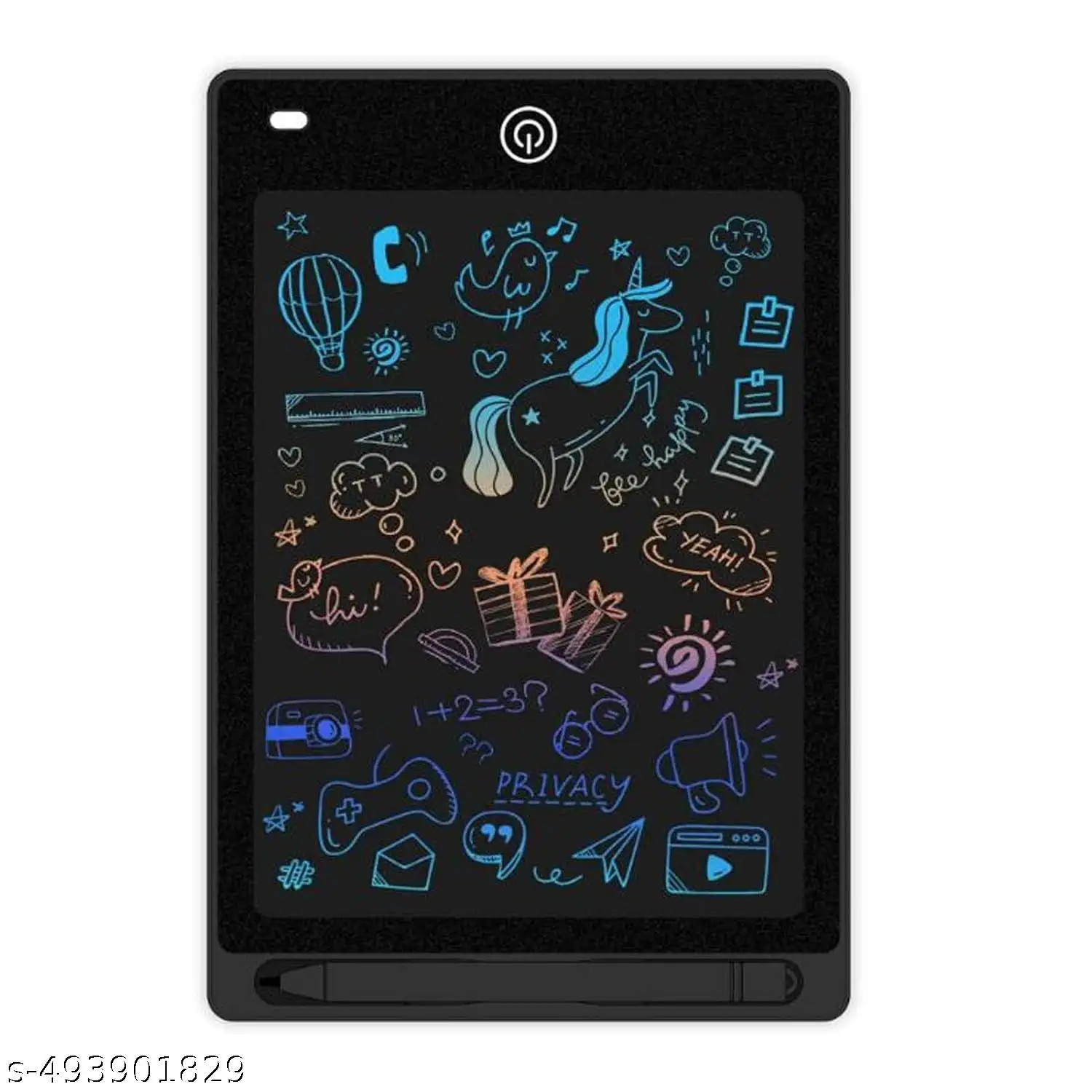 WRITING PAD Multipurpose DIGITAL paperless magic LCD SLATE/NOTEPAD & TABLET SKETCH BOOK with Erase KEY LOCK under office & child EDUCATIVE toy (Color: Random)hafeelatextiles WRITING PAD Multipurpose DIGITAL paperless magic LCD SLATE/NOTEPAD & TABLET SKETCH BOOK with Erase KEY LOCK under office & child EDUCATIVE toy (Color: Random)hafeelatextiles