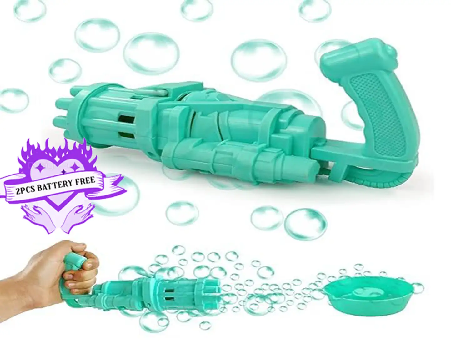 30RS WORTH 3 BATTERY FREE/ MULTI COLOUR Bubble Gatling Gun, 8-Hole Electric Bubbles Gun for Boys and Girls, Gatling Bubble Machine Toy, Electric Bubble Maker (Multi Colour Pack of 1)hafeelatextiles 30RS WORTH 3 BATTERY FREE/ MULTI COLOUR Bubble Gatling Gun, 8-Hole Electric Bubbles Gun for Boys and Girls, Gatling Bubble Machine Toy, Electric Bubble Maker (Multi Colour Pack of 1)hafeelatextiles