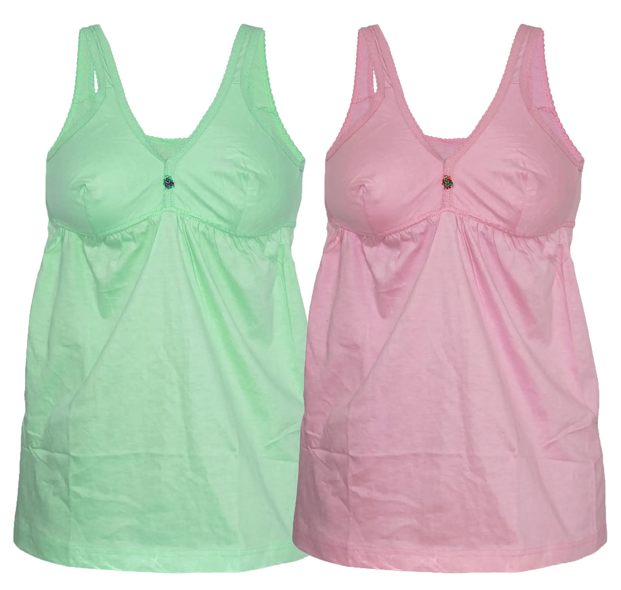 Women Cotton Comisole Slip Multicolor (WHITE) Pack of 2hafeelatextiles Women Cotton Comisole Slip Multicolor (WHITE) Pack of 2hafeelatextiles