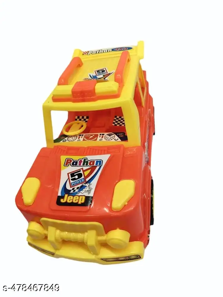 Plastic No Battery Required Realistic Indoor & Outdoor Fun Large Adventure Red Jeep for Kids Pack of 1hafeelatextiles Plastic No Battery Required Realistic Indoor & Outdoor Fun Large Adventure Red Jeep for Kids Pack of 1hafeelatextiles