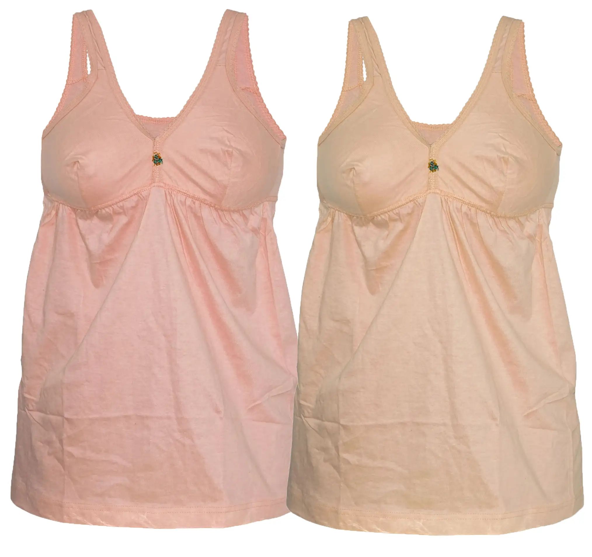 Women Cotton Comisole Slip Multicolor (WHITE) Pack of 2hafeelatextiles Women Cotton Comisole Slip Multicolor (WHITE) Pack of 2hafeelatextiles