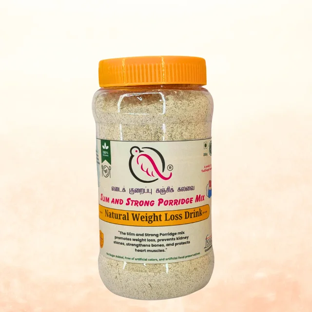 மெலிதான மற்றும் வலுவான கஞ்சி கலவை