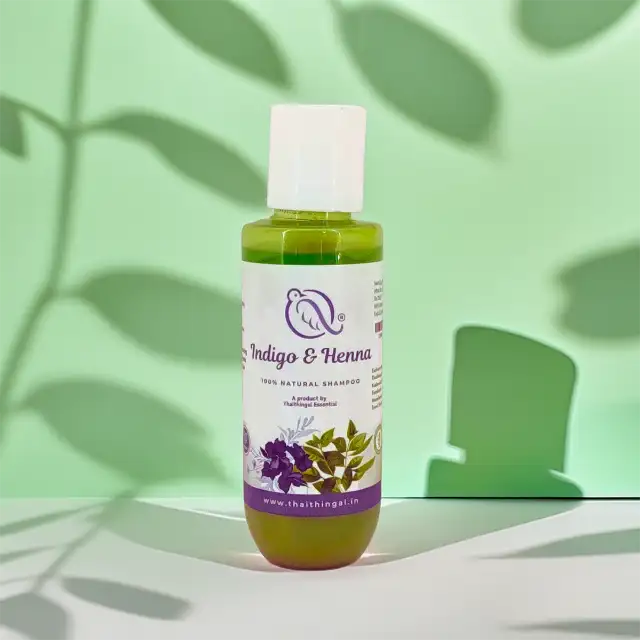 இண்டிகோ / மருதாணி - 100% இயற்கை ஷாம்பு