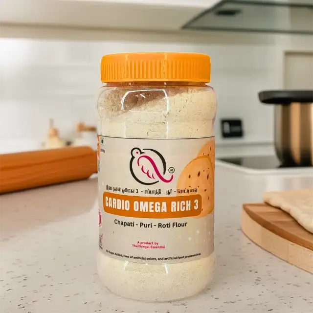 கார்டியோ ஒமேகா ரிச் 3 - சப்பாத்தி, பூரி, ரொட்டி மாவு