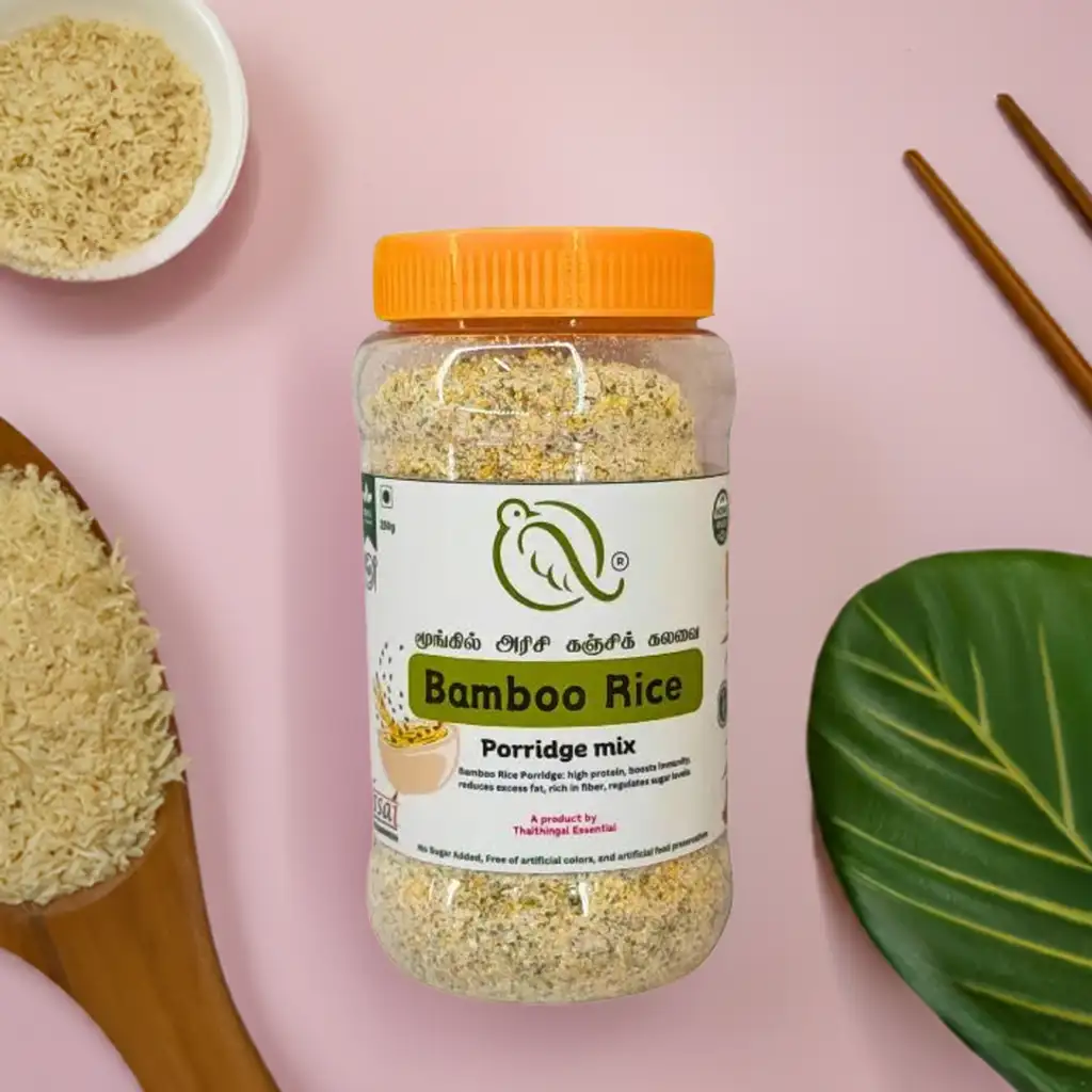 கொழுப்பை குறைக்கும் மூங்கில் அரிசி கஞ்சி