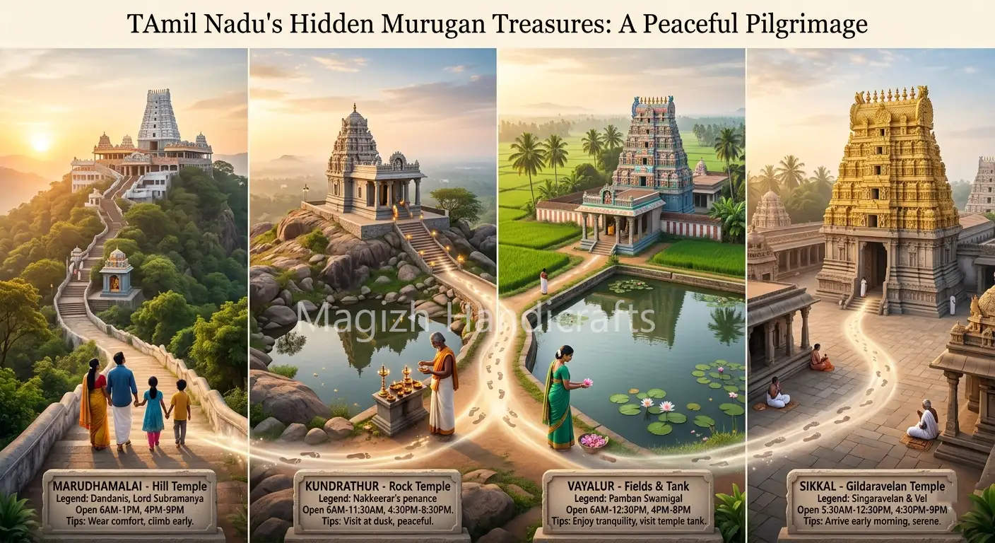 Beyond Palani: Lesser-Known Murugan Temples in Tamil Nadu Worth Visiting