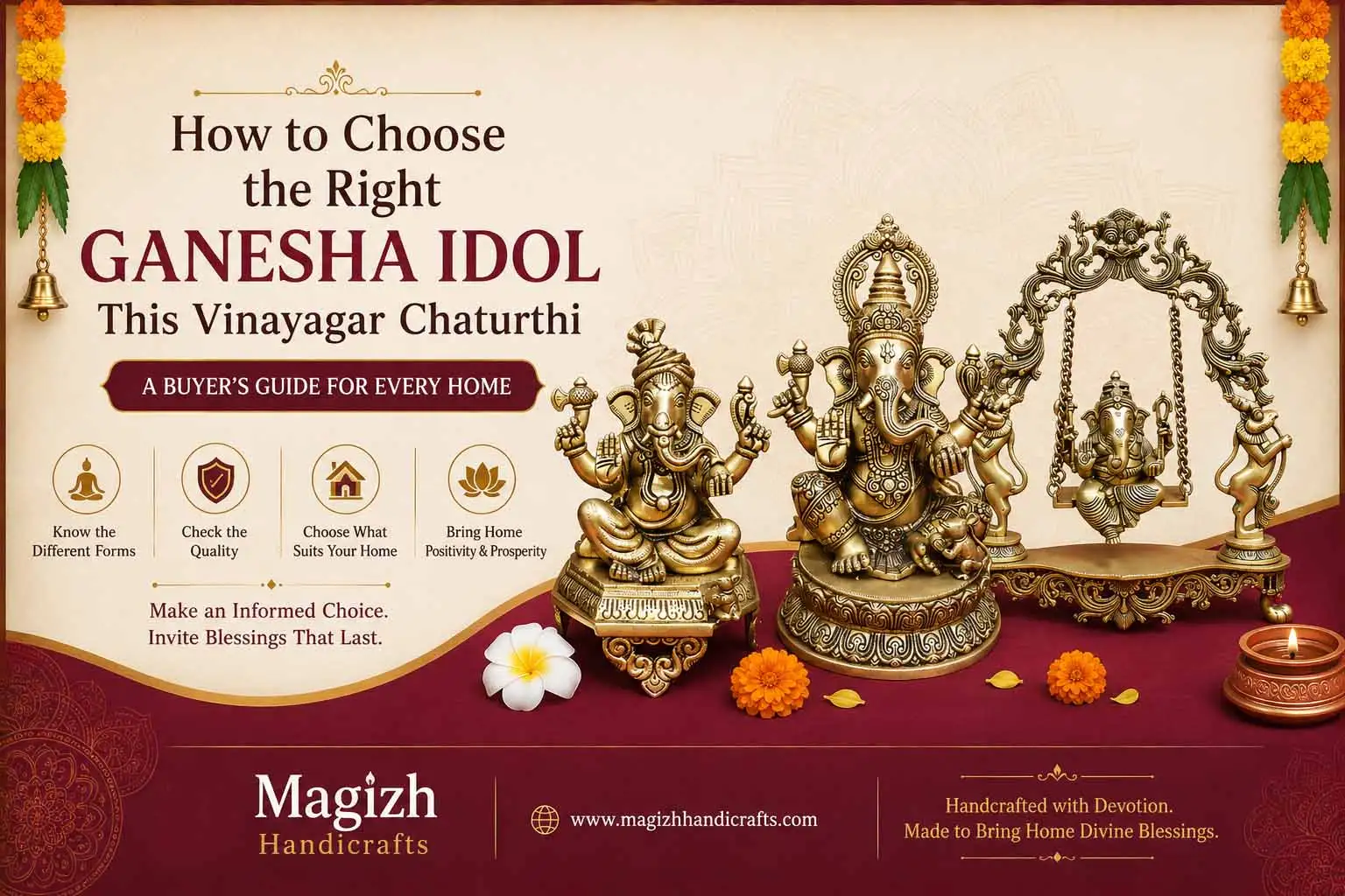 How to Choose the Right Ganesha Idol This Vinayagar Chaturthi