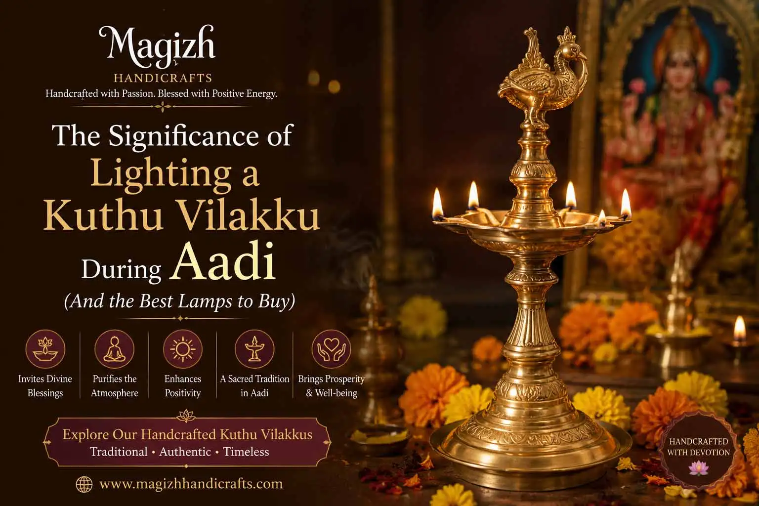 The Significance of Lighting a Kuthu Vilakku During Aadi - Lamps to Buy