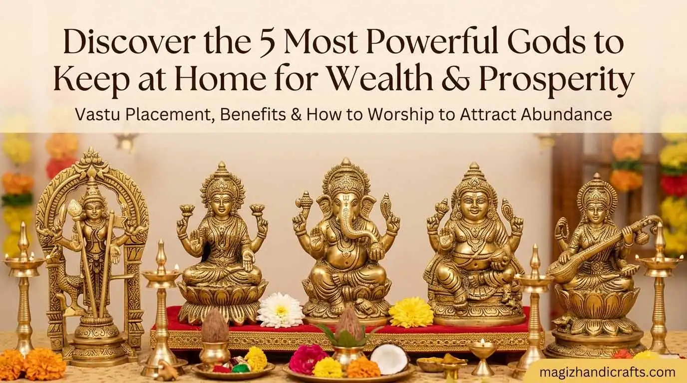 5 Gods to Keep at Home for Wealth and Prosperity