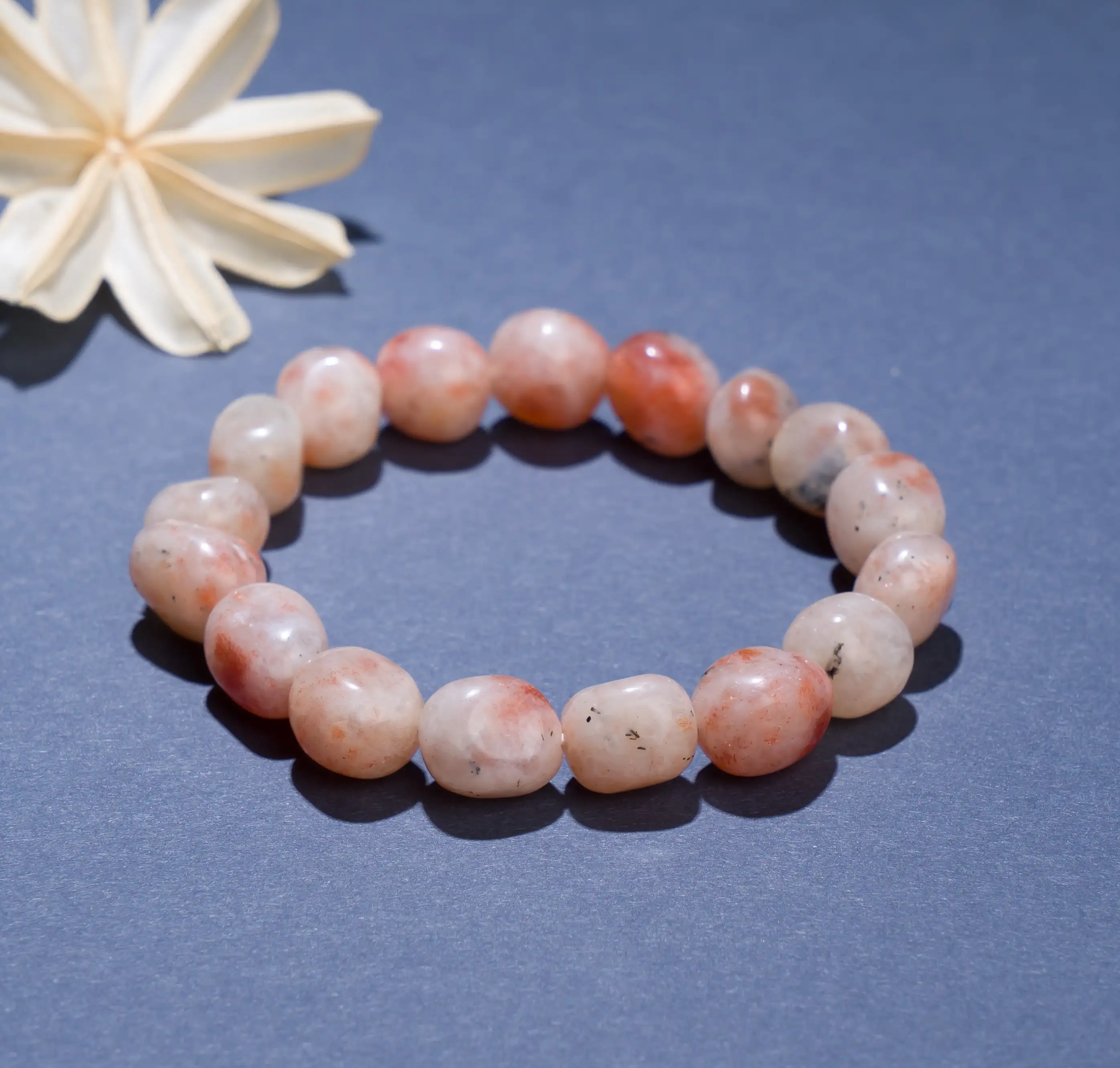 Sunstone crystal Tumble bracelet