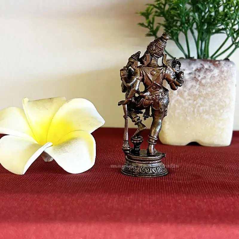 3 inches copper Lakshmi Varahar idol - secondary