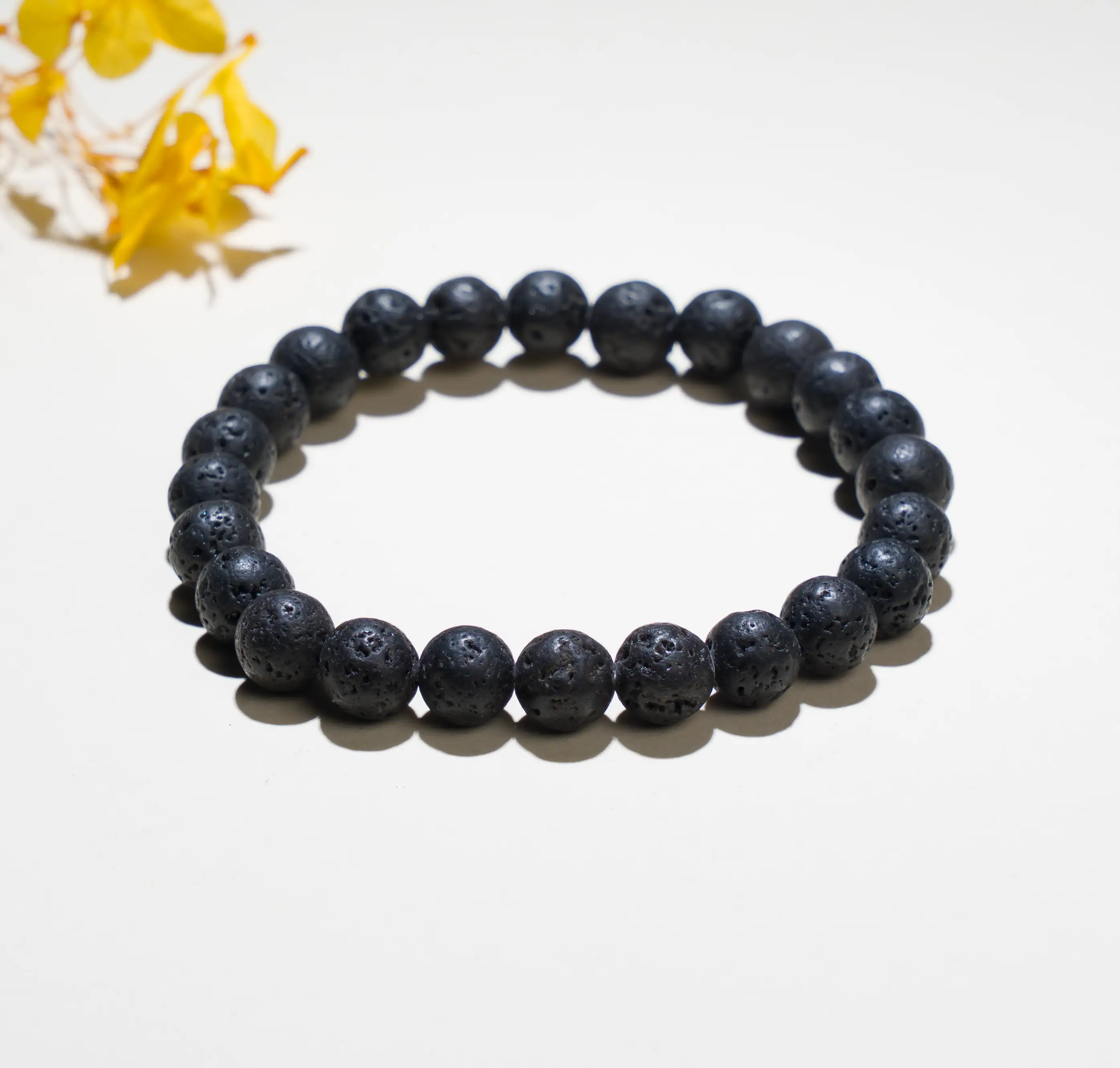 8mm Lava crystal stone Bracelet