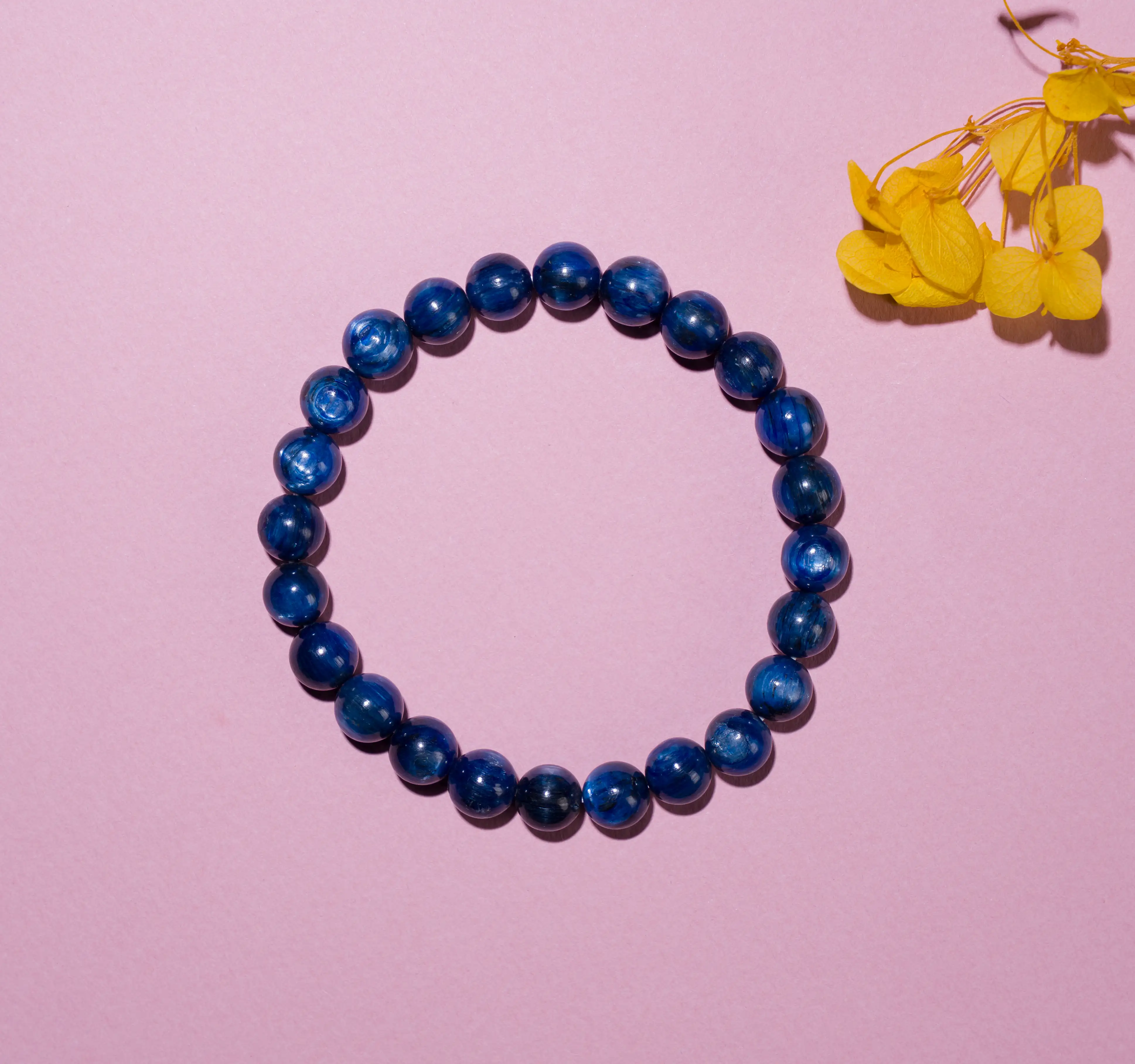 Blue Tiger eye Crystal Bracelet - secondary