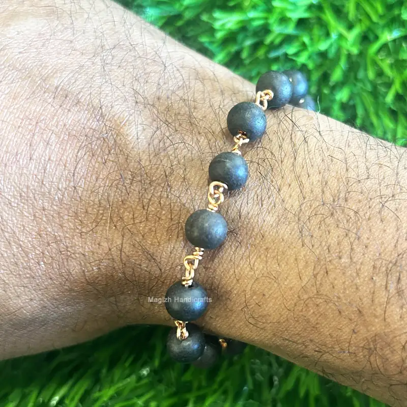 Original Copper Karungali Bracelet 8mm - image 3