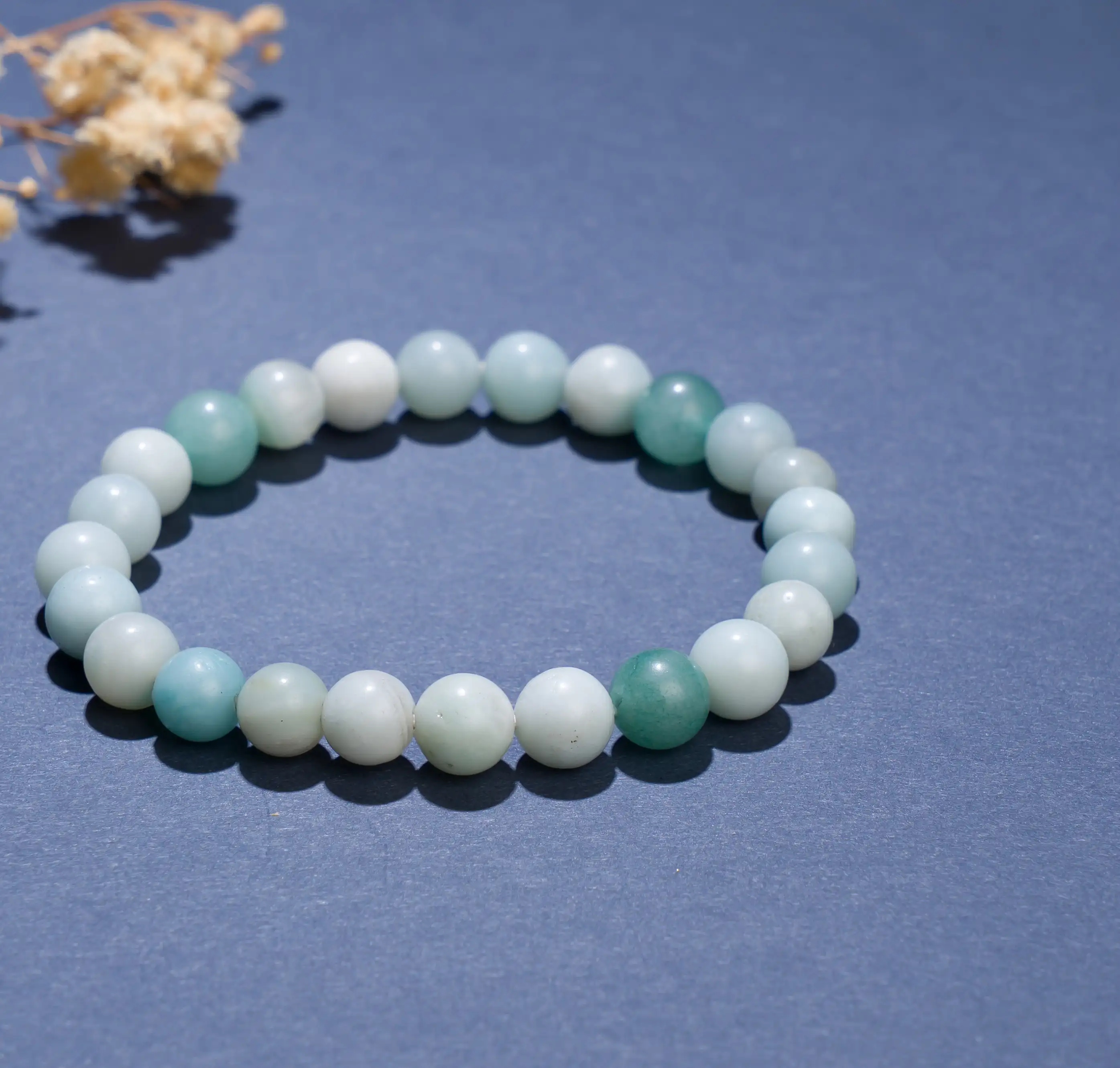 8mm Amazonite Crystal Stone bracelet
