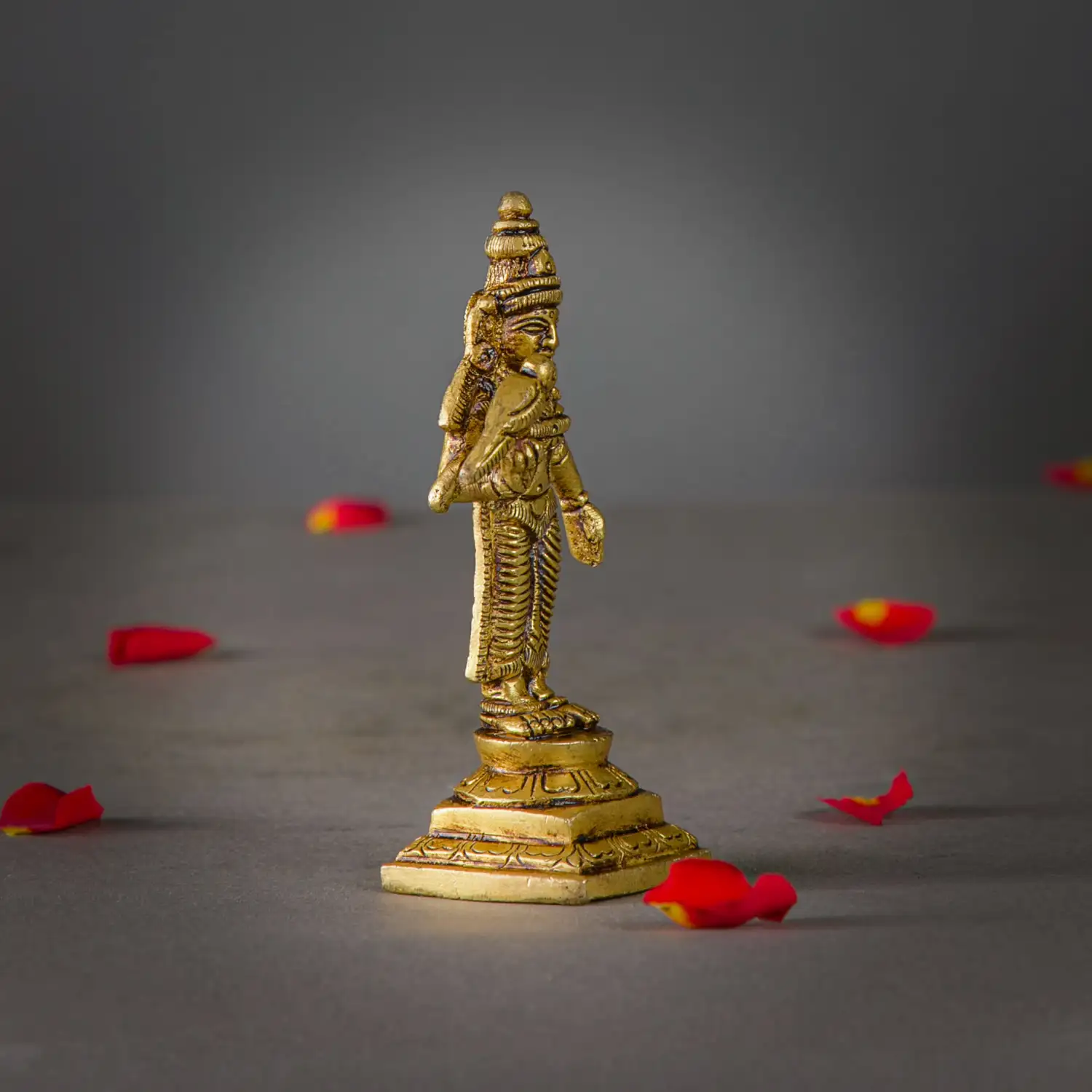 3.5 inches Madurai Meenakshi amman idol - image 3