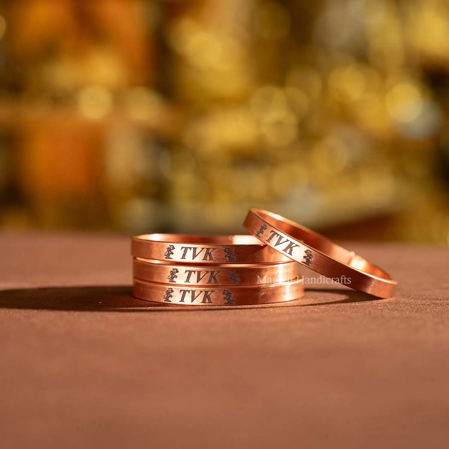 (TVK) Tamilaga Vettri Kazhagam Copper Bracelet - image 4