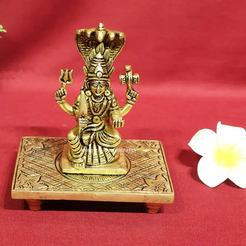 5x3x1 Inches Brass Peedam/Stool SC - image 3