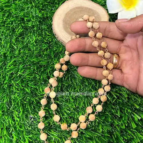 54 beads Original Thulasi copper mala 8mm