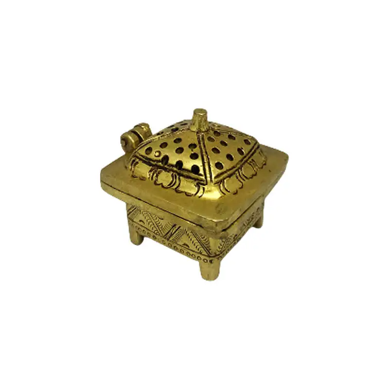 Brass small sambarani holder