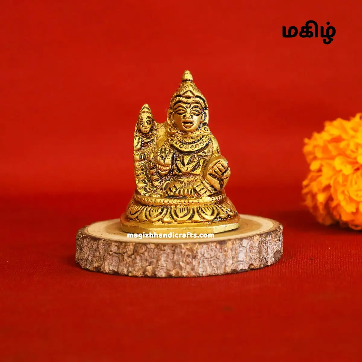 Brass Kubera Lakshmi for good luck pooja room