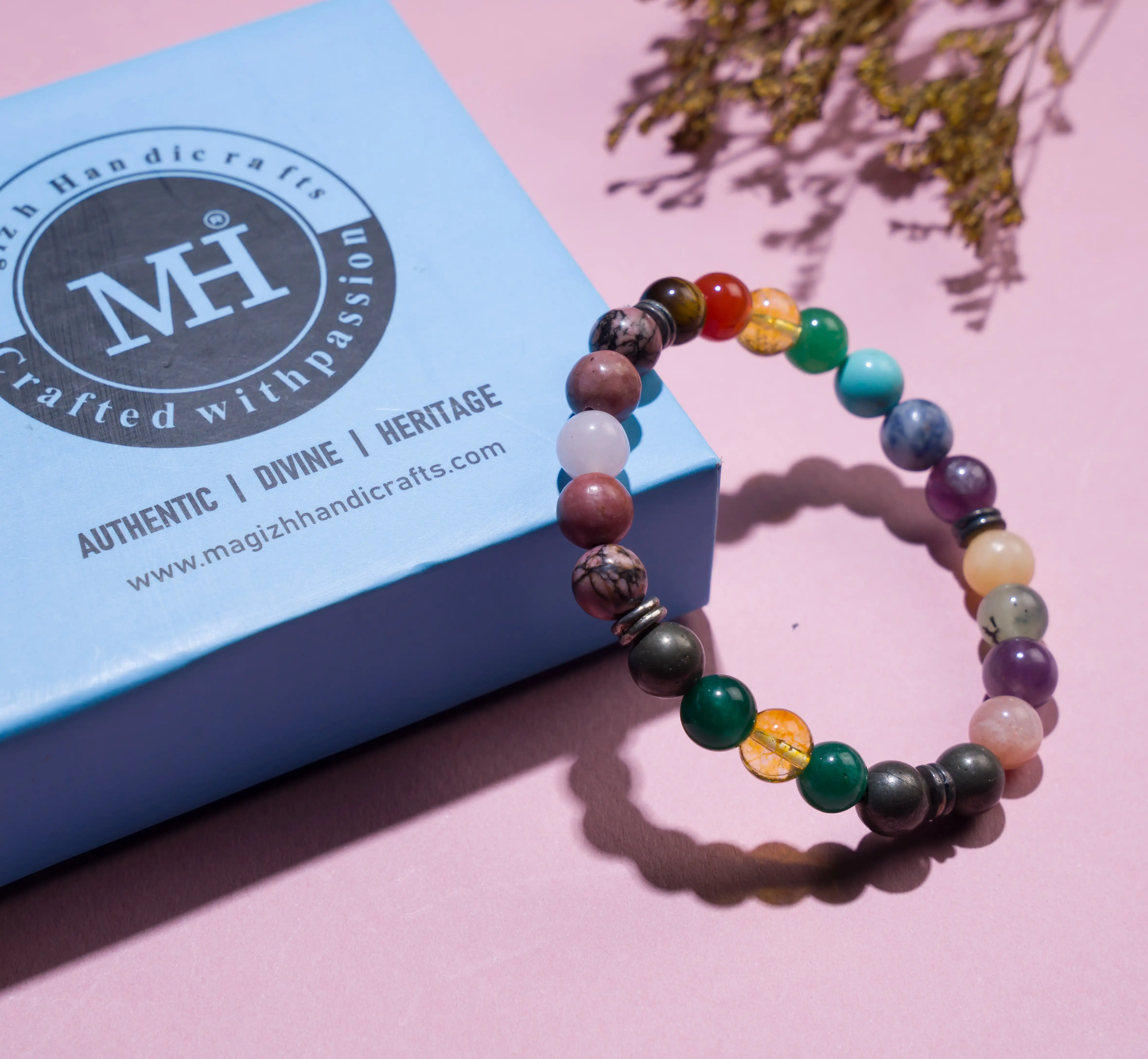 8mm all in one study potion Crystal Bracelet - image 3