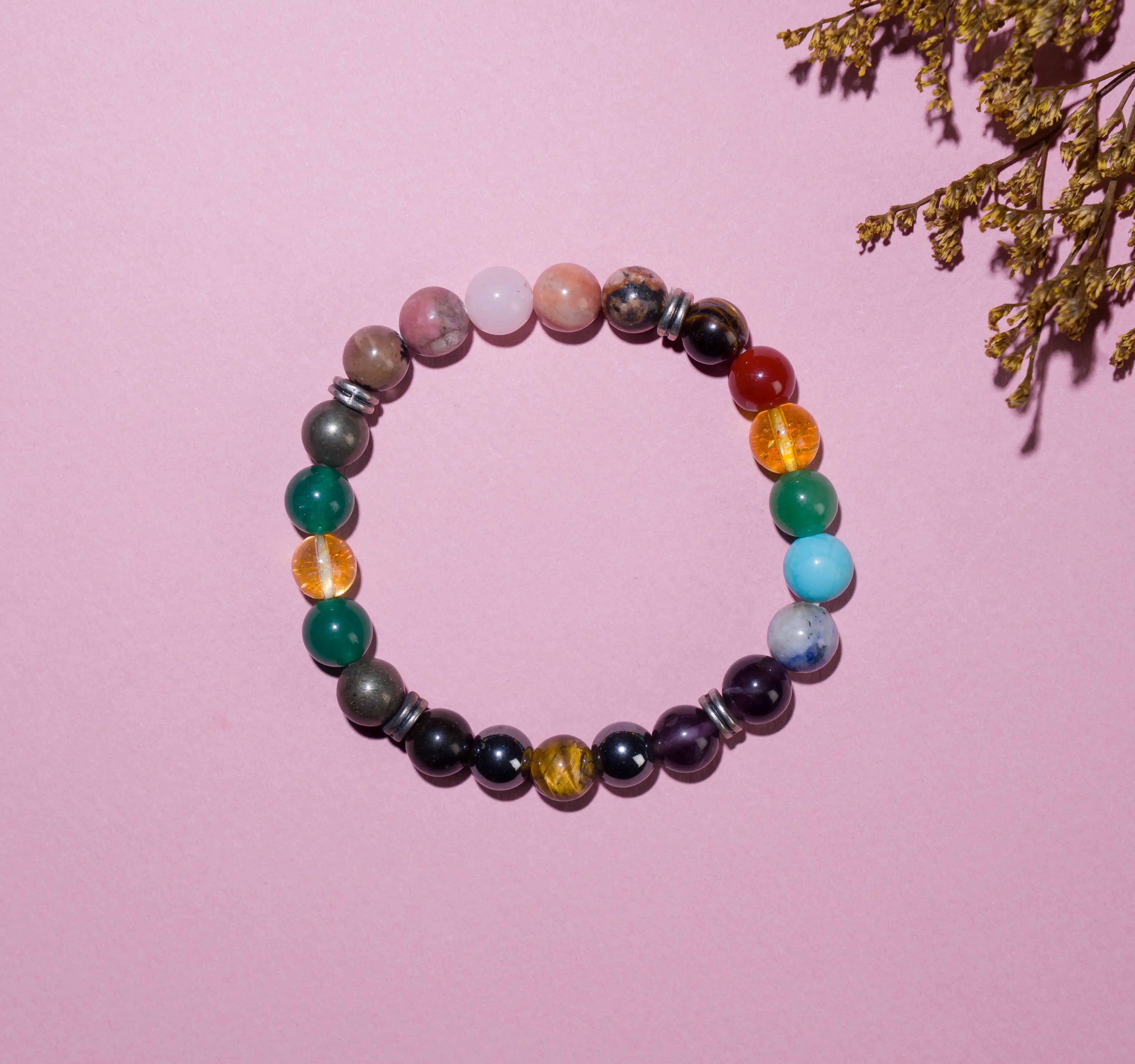 8mm all in one Triple Protection Crystal Bracelet - secondary