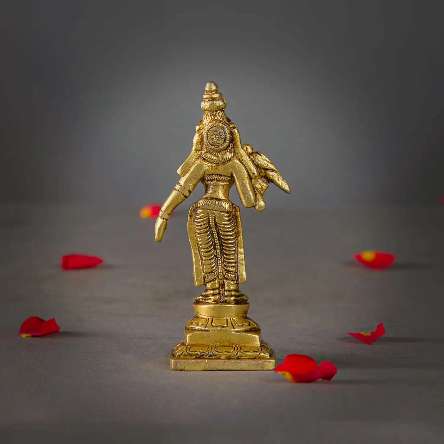 3.5 inches Madurai Meenakshi amman idol - image 4