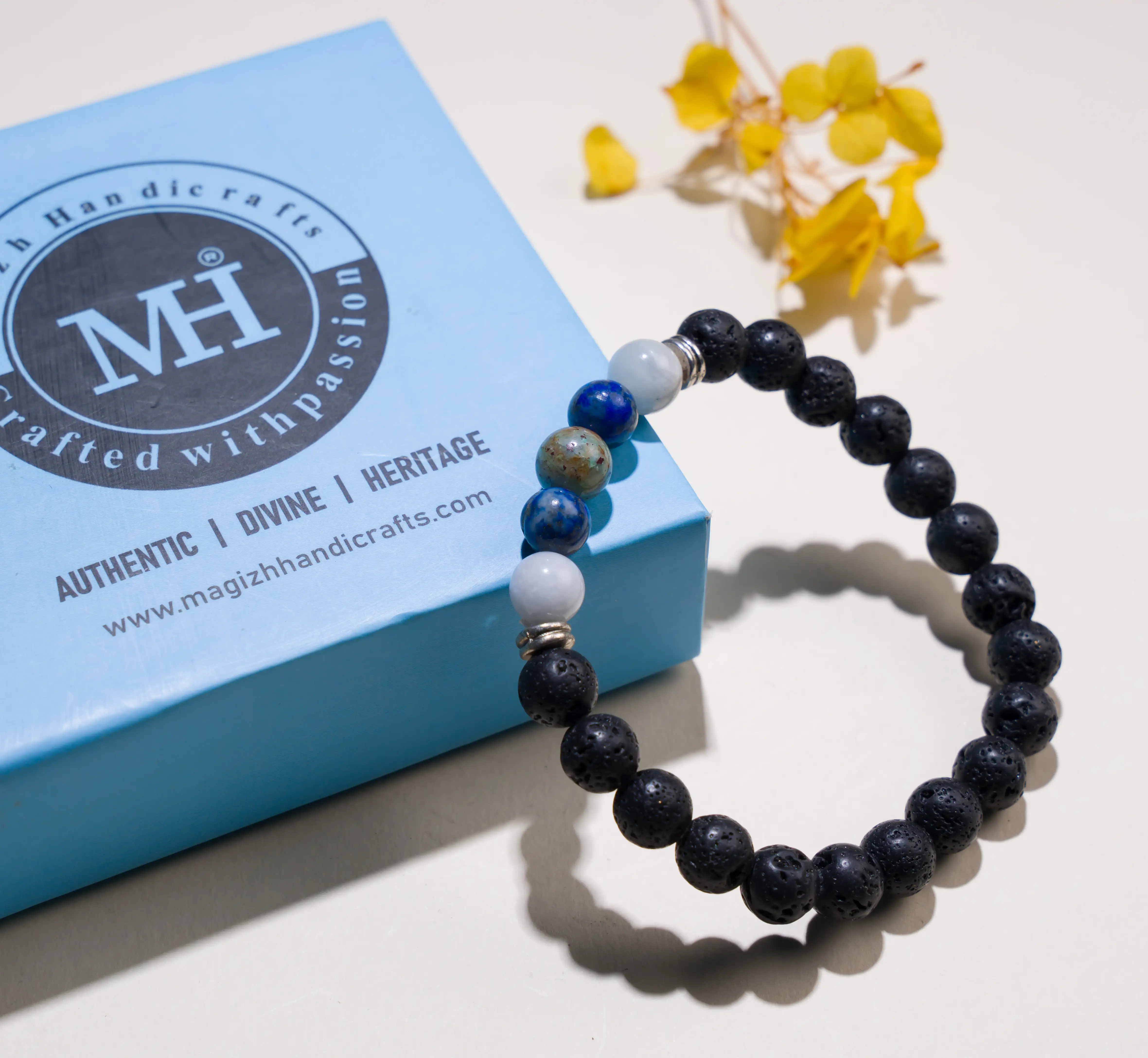 8mm Thyroid Crystal bracelet - image 3