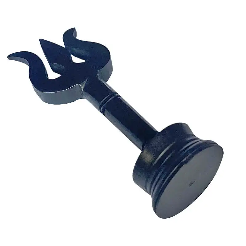 Original Karungali Ebony wood soolam 3 inches with stand - secondary