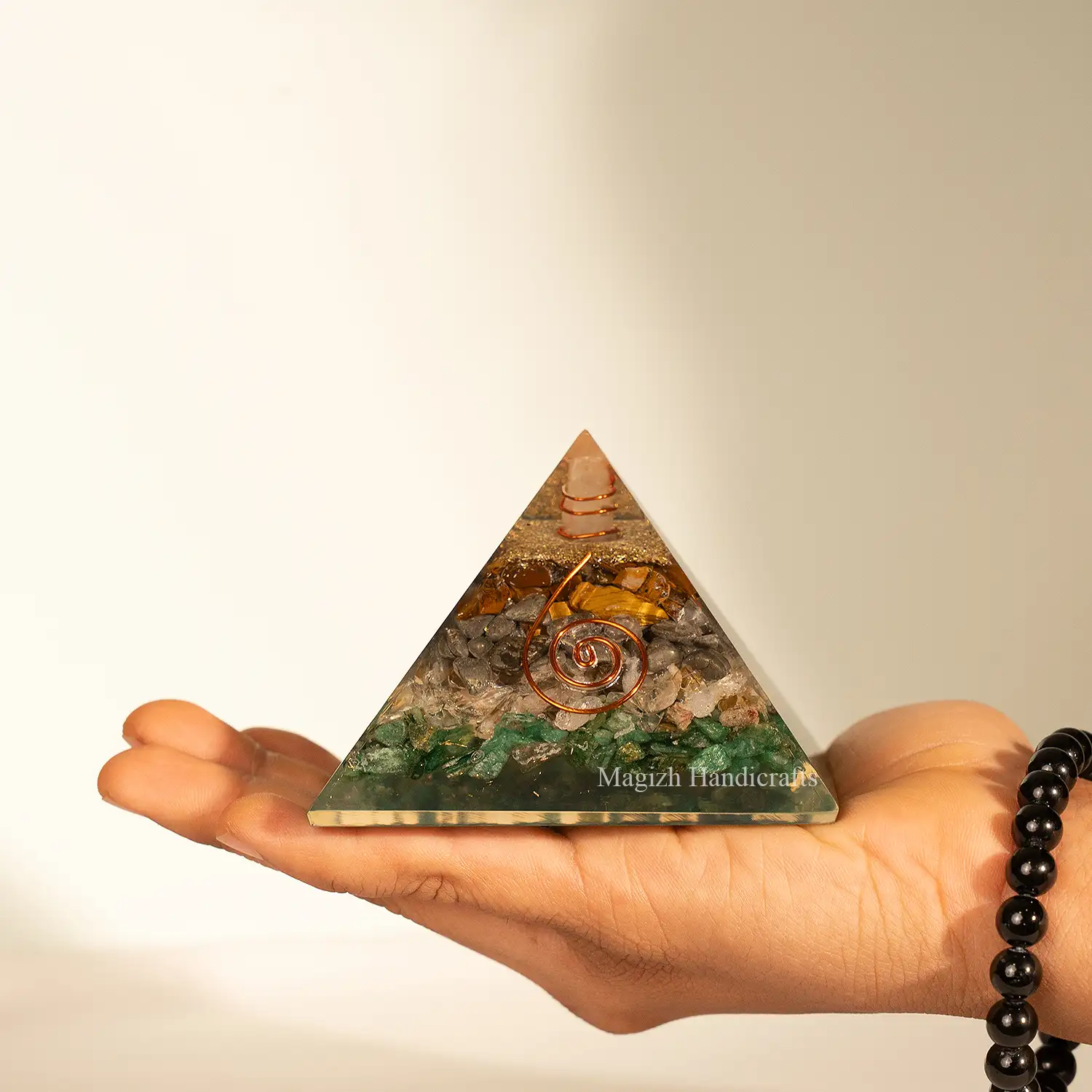 Money Magnet Crystal stone Pyramid - image 5