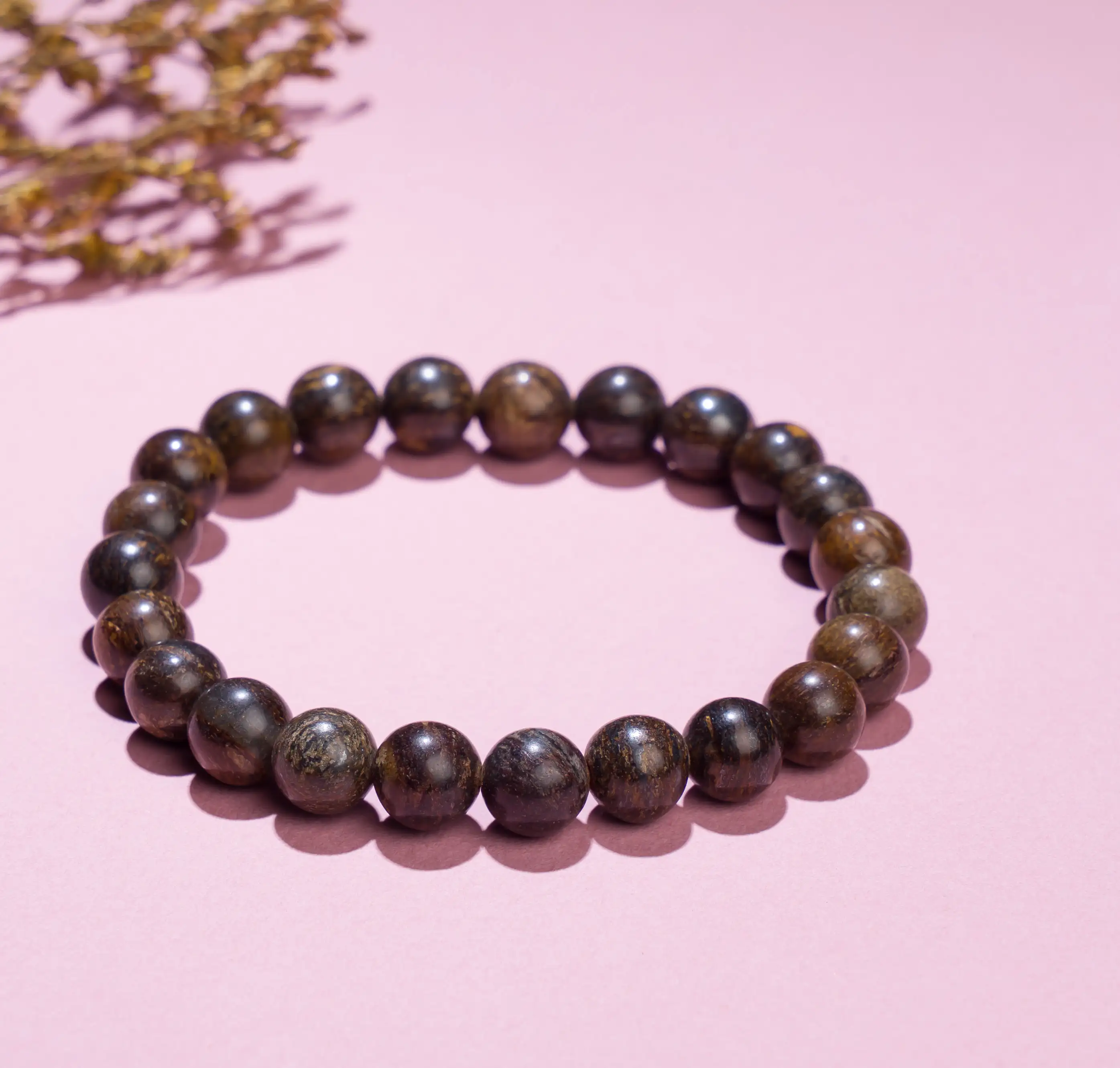 8mm Bronzite crystal bracelet