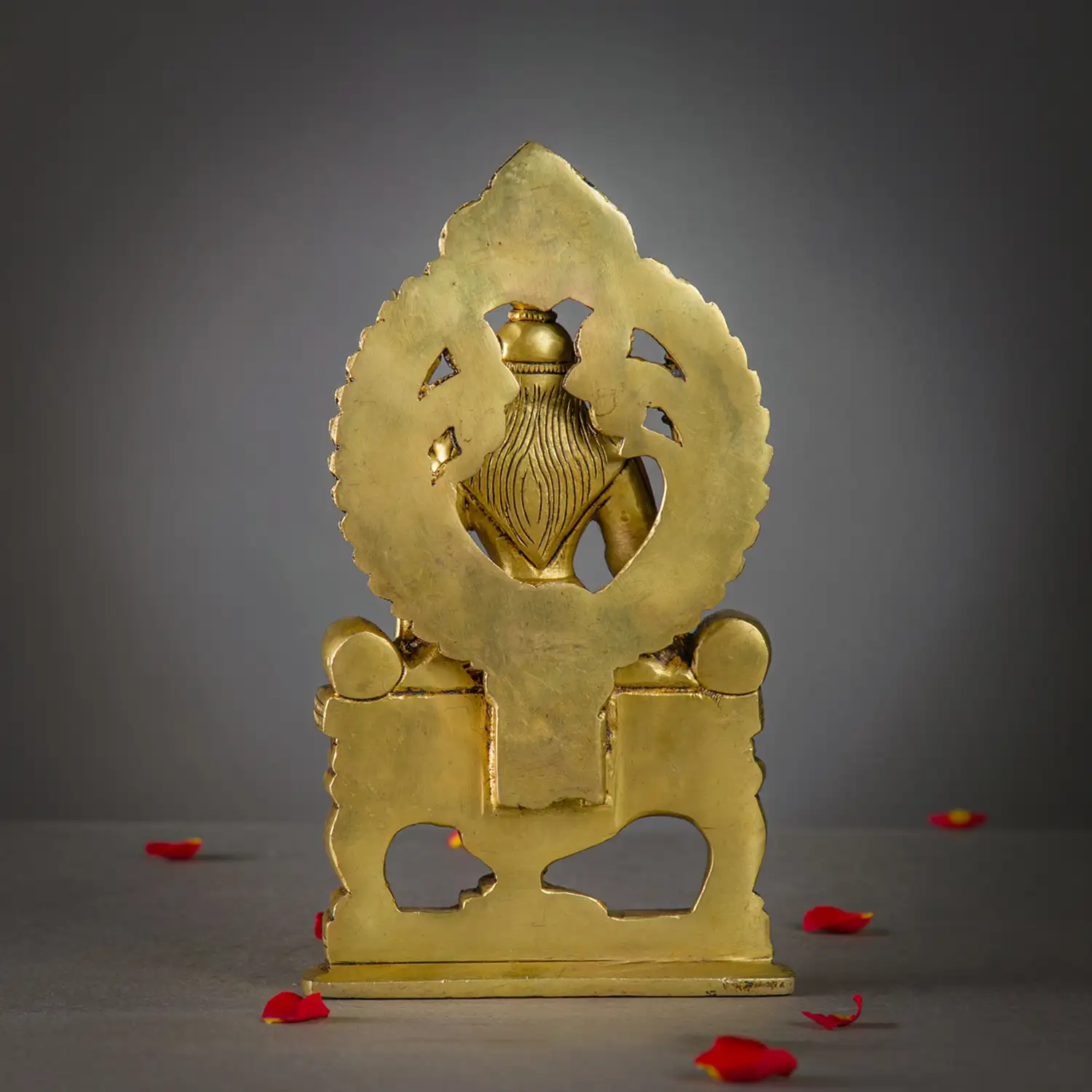 7.5 inches Brass Lalitha amman idol - image 4