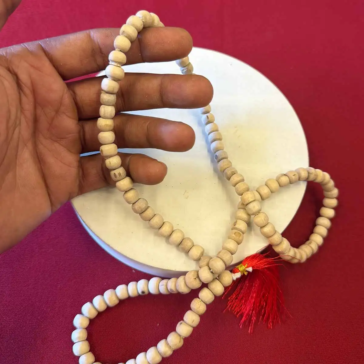 Original 8mm Thulsi malai 108 beads - image 1