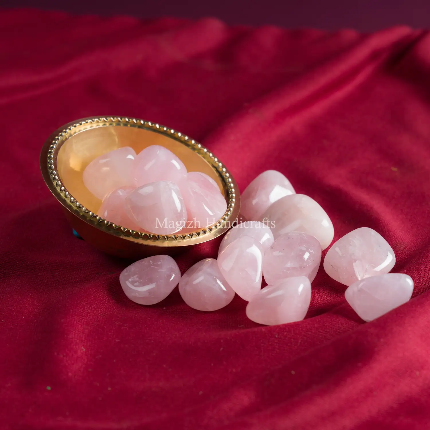 Rose Quartz tumble stones - image 2