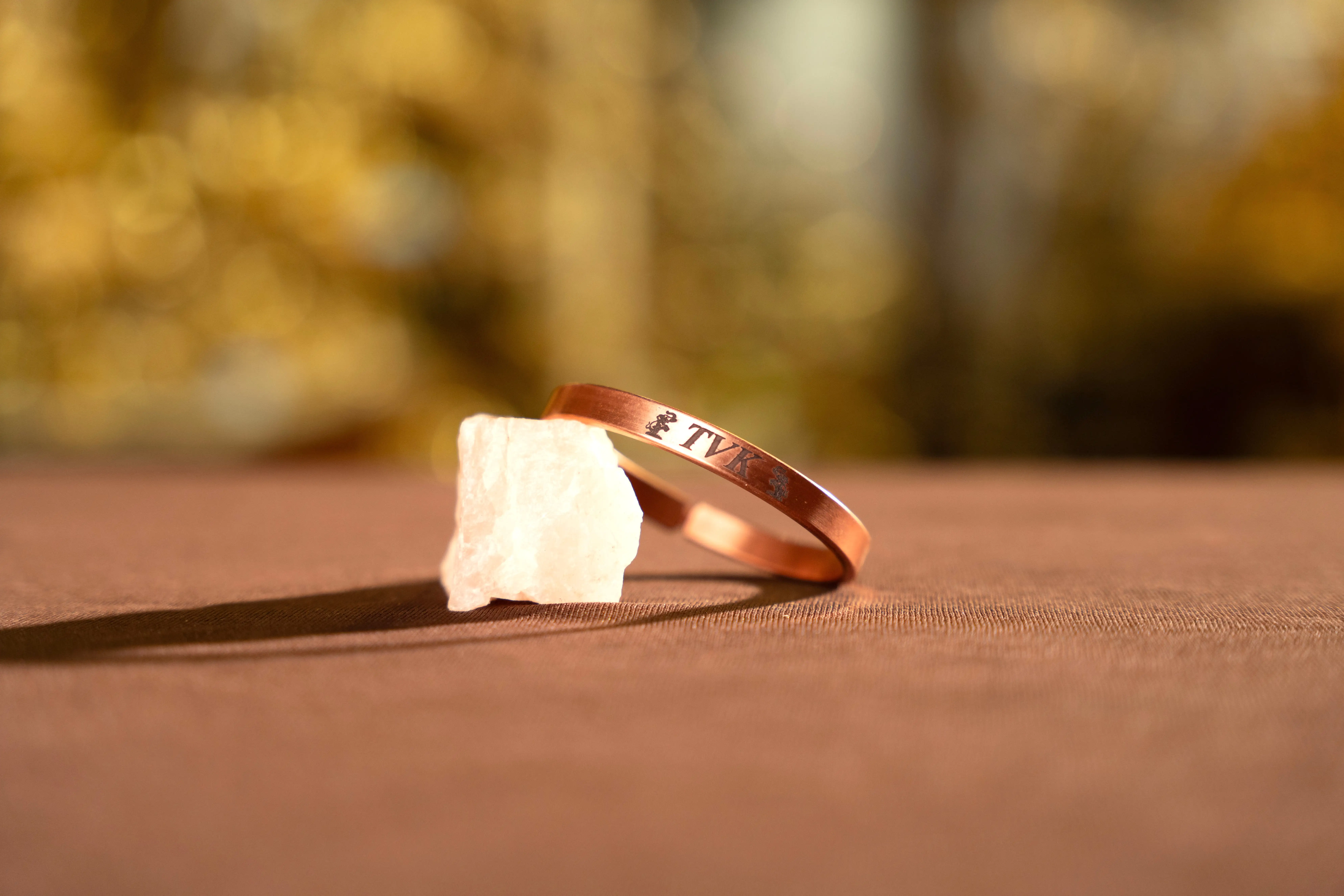 (TVK) Tamilaga Vettri Kazhagam Copper Bracelet - image 1