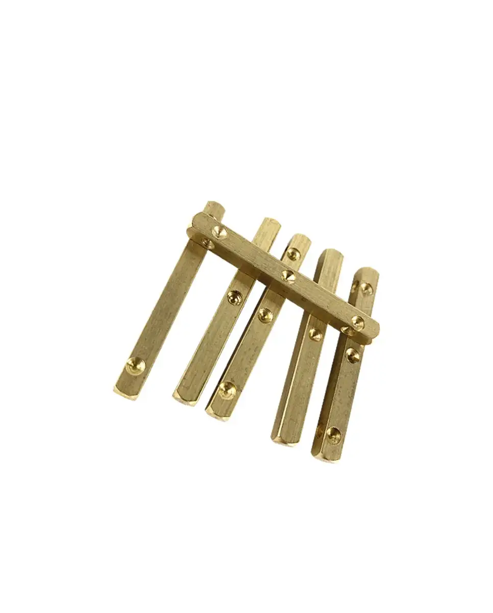 Traditional Brass Dayakattai Dhayam-6mm - image 4
