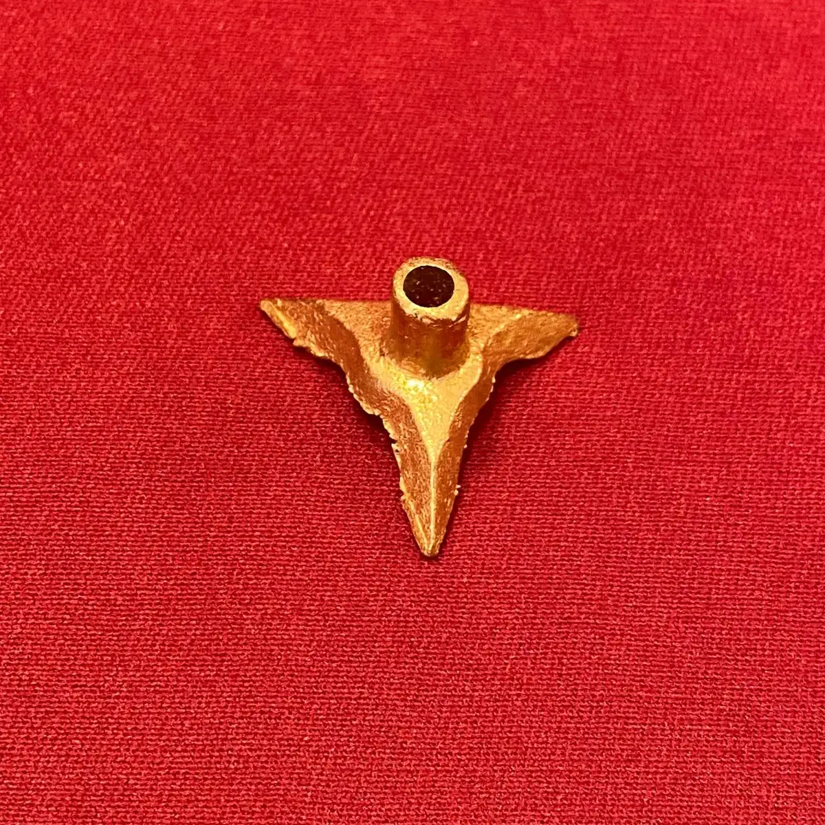 Brass Vilakku Thiri Holder - image 5