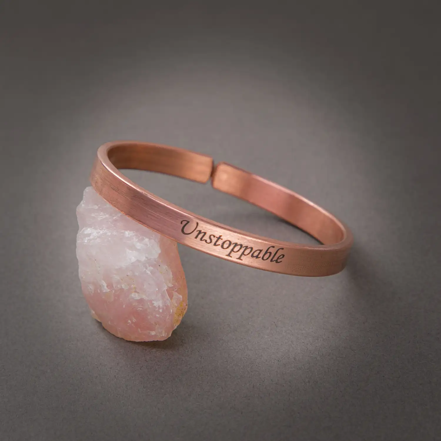 Unstoppable Pure Copper bracelet for men - 8 mm