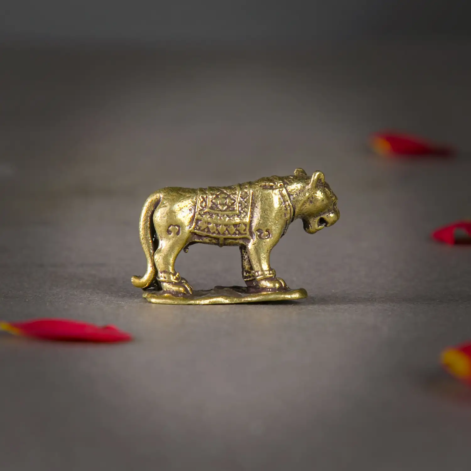 1 inch Brass Tiger idol - secondary