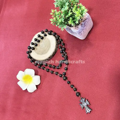 Original Copper Karungali Rosary mala 8mm - image 3