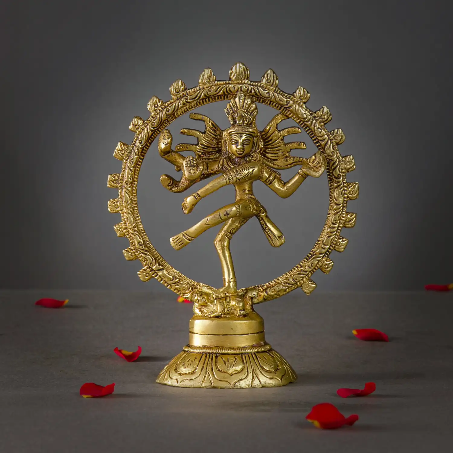 5 inches Brass Lord Natrajar Idol