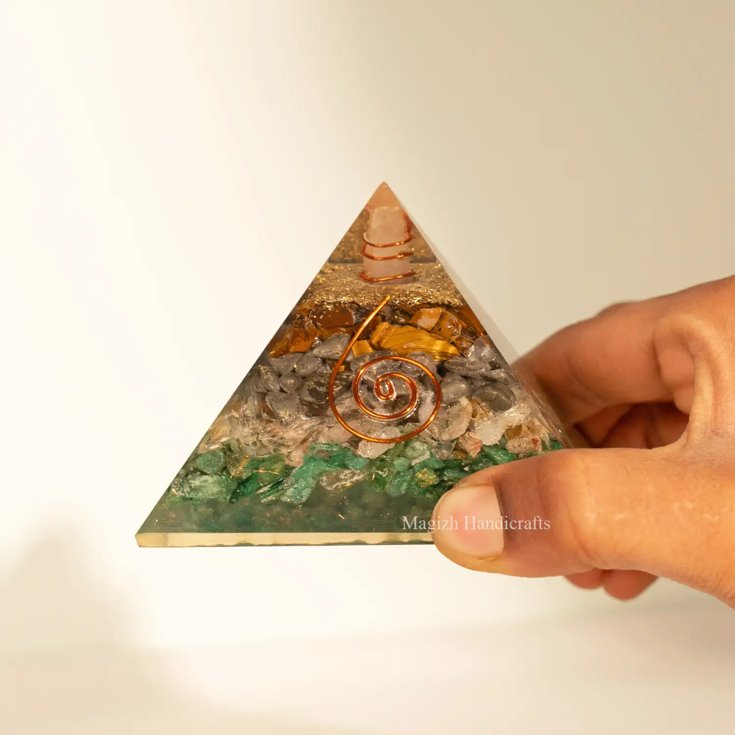 Money Magnet Crystal stone Pyramid - image 4